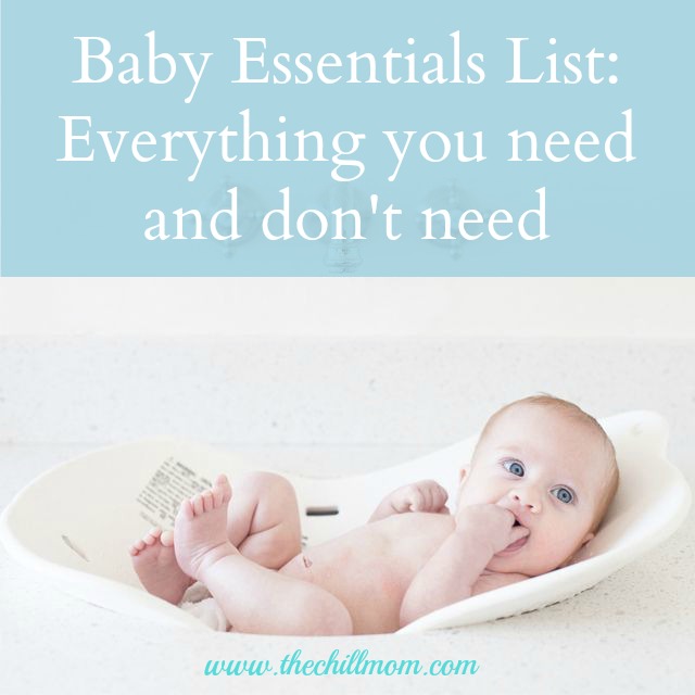 Newborn Essentials List: Everything You Need To Buy - The ...